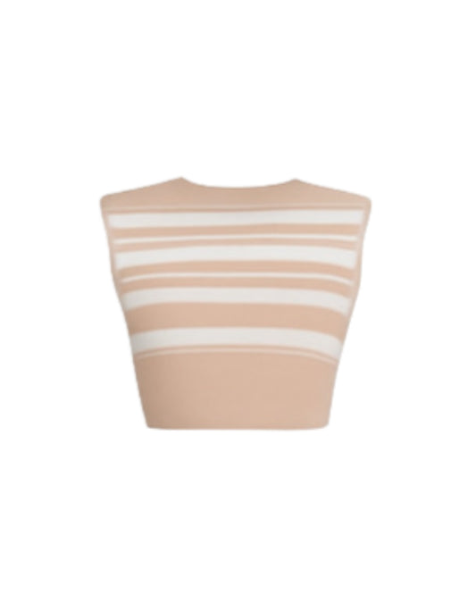 Striped Knit Top