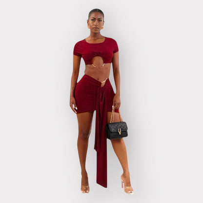 Tawny Skirt Set