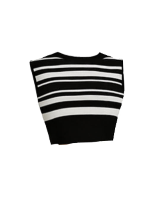 Striped Knit Top