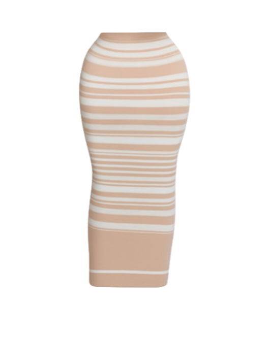 Striped Knit Skirt